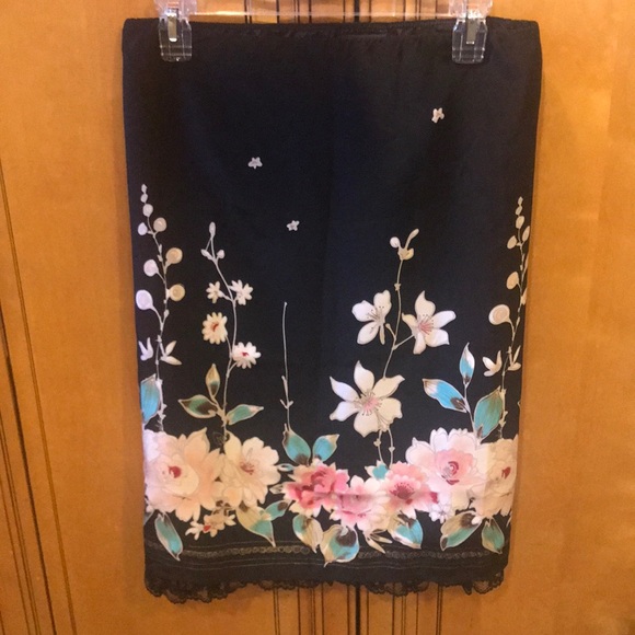 Crossing Pointe Dresses & Skirts - Floral Silk Skirt 🌸